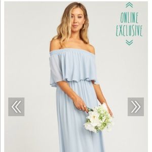 ShowMeYourMumu Hacienda Maxi in Steel Blue